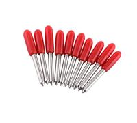 ERYUE Lames de Coupe en Vinyle de Couleur Standard, avec Coupe Précision, 10 Pièces pour Couper Pièces Traceur (45°)