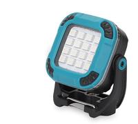 ERYUE Lampe de Travail LED COB Portable Multicolore avec Base Magnétique - Lampe de Poche Rechargeable pour Urgence Extérieure, Réparation Voiture - Compacte et Pliable pour Lanterne Camping (Bleu)