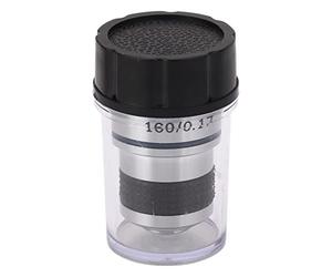 ERYUE Lentille D'objectif Achromatique à Indice de Réfraction élevé 60X pour Microscope Biologique Lentille D'objectif en Verre Optique pour étudier Le Comportement de L'organisme et Les Changements