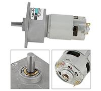 ERYUE Micro Moteur à Engrenages à Courant Continu 35 W, Résistant l'usure, Vitesse Réglable CW/CCW pour L'automatisation de la Production, équipement de sécurité (#2)