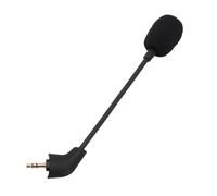 ERYUE Microphone Flexible Amovible de 3,5 Mm avec Housse en Mousse pour Casque Filaire HyperX Cloud, Remplacement du Micro de Jeu Omnidirectionnel, Compatible avec Cloud X et II