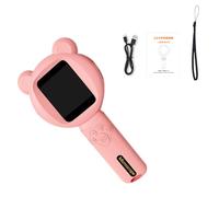 ERYUE Microscope Numérique Clair pour Enfants, Caméra Portative à Grossissement 500X pour L'éducation des Jeunes Scientifiques avec des Sources Lumière Polyvalentes Les Passionnés Sciences