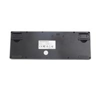 ERYUE Mini Clavier RVB 61 Touches Rétro-éclairage LED Clavier de Jeu Ergonomique à Sensation Mécanique avec Support Angle de Frappe Réglable Plug and Play Conception Compacte pour Une (Noire)