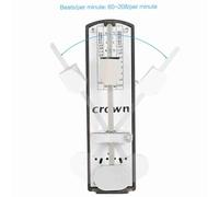 ERYUE Mini Métronome Mécanique Portable, Format de Poche, Mouvement en Nylon Durable pour Piano, Guitare, Violon, Accessoires D'instruments de Musique (Acajou)