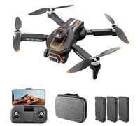 ERYUE Mini Quadrirotor avec Moteur sans Balais pour éviter Les Obstacles, Positionnement du Flux Optique pour Enfants, Jouets Télécommandés avec Caméra HD 720P, Cadeau Garçons et Filles, 2 Piles (6K