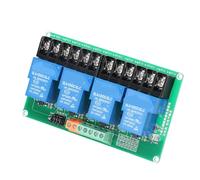 ERYUE Module de Relais de Charge 30A qualité Supérieure, Isolation par Optocoupleur à 4 Canaux, Déclencheur Haut et Bas 5V 12 Volts 24 Volts pour les Expériences Développement D'amateurs (24V)