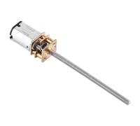 ERYUE Moteur à Engrenages Réducteur à Couple élevé DC 6V pour Appareils Ménagers, Engrenage Entièrement Métallique pour un Bruit Réduit, Projets 500 Tr/min (6V 60RPM)