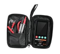 ERYUE Multimètre Numérique Portable de Poche, True RMS, Compteur Universel pour Usage Domestique, avec Sac de Rangement pour électriciens (EF107C)