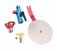 ERYUE Outil Accessoire de Guide de Pulvérisation Universel, Déflecteur Réglable Efficace pour Pulvérisateur Peinture sans Air avec Rallonge à 517 Pointes, durabilité en Acier pour la Pulvérisation