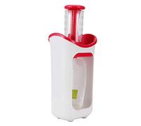 ERYUE Outil Portable de Presse-pâte de Fruits Rouges Roses pour Confitures et Collations Faites Maison, Matériau qualité Alimentaire, 1 Ensemble composé 10 Sacs et Couvercles, Idéal pour les