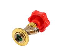 ERYUE Ouvre-vanne de Climatisation Automatique R134a, Raccords en Laiton, Fonctionnement étanche pour la Distribution/le Contrôle, adapté aux Ateliers Automobiles