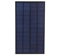 ERYUE Panneau Solaire époxy 12 V 7 W, Taux de Conversion élevé pour Lampes Solaires de Pelouse, Cellule Solaire Polycristalline Portable pour Activités Plein Air