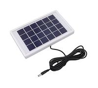 ERYUE Panneaux Solaires en Silicium Polycristallin Semi-flexibles à Haute efficacité de Conversion de Panneau Solaire 3W 6V pour Voitures, Navires, Plantation Portable Léger