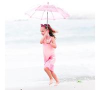 ERYUE Parapluie en Dentelle de Mariage, Auvent élégant et Exquis, Accessoire de Photographie pour Représentations Théâtrales, Multicolore pour Un Usage Quotidien (Rose)