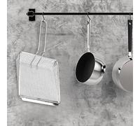 ERYUE Passoire à Mailles pour Pelle à Friture en Acier Inoxydable, Long Manche, Idéale pour la Cuisson et la Friture, avec Un Design Pratique Une Cuisson Plus Facile (Maille Dense)