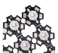 ERYUE Perles de Lampe LED Haute Puissance, luminosité Durable, Luminaires de Bricolage avec Base en Aluminium pour les Besoins D'éclairage Jardin/plafond/architectural, Ensemble 25 Pièces (445-450NM)