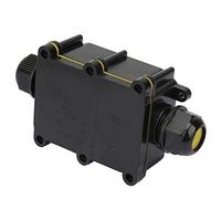 ERYUE Petite Taille, Grande capacité, Structure Raisonnable et Belle Apparence, Boîte de Jonction Imperméable IP68 pour Connexion de Lampe Extérieure, écran Solaire UV, (À Double Sens)