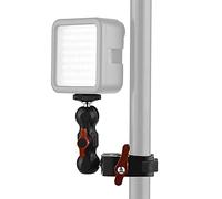 ERYUE Pince Multifonctionnelle à Montage sur Boule, Bras de Friction articulé, Super Pince avec Vis de 1/4 Pouce, Intérieur en Caoutchouc Antidérapant pour la stabilité, Noir (Orange)