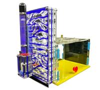 ERYUE Plant CONTENURE en Plastique REMPLÉ, Facile À Installer pour L'OBJECTION dans la Chambre, la Cuisine ou Le Salon avec Une Entrée d'eau, d'anniversaire Idéal (Bleu)