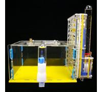 ERYUE Plant CONTENURE en Plastique REMPLÉ, Facile À Installer pour L'OBJECTION dans la Chambre, la Cuisine ou Le Salon avec Une Entrée d'eau, d'anniversaire Idéal (Jaune)