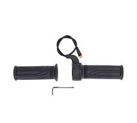 ERYUE Poignée D'accélérateur Torsadée pour Vélo électrique Durable, avec Joint étanche pour Scooters, Caoutchouc, ABS, Métal