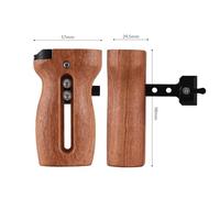 ERYUE Poignée de Cage de Caméra Poignée Supérieure/latérale Universelle pour Pince OTAN Support Chaussure Froide Plate-Forme Vidéo Réglable Haut et Bas, Paquet 2 (Paquet de 2)