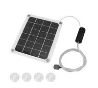 ERYUE Pompe à Air Solaire pour Aquarium, Efficace et économe en énergie, sans Bruit, pour étangs, Réservoirs, Culture Hydroponique