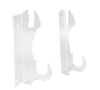 ERYUE Porte-couteau de samouraï, Support Mural Durable et Fiable pour L'affichage des épées, Apprentissage et Collection D'arts Martiaux, Matériau Acrylique (Transparent)