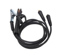 ERYUE Porte D'électrode de Soudage 200A, Pince de Masse en Fer en Laiton avec Câble, Poignée Résistante à la Chaleur, Niveau Nouvellement Conçu, Idéal pour les Travaux D'arc, de MMA