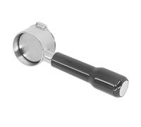 ERYUE Porte-filtre sans Fond en Acier Inoxydable de 51 Mm pour Machine à café ECO310, Amélioration de L'observation, Conception Détachable, adapté à EC0310 et la Plupart des Cafetières (Noir)