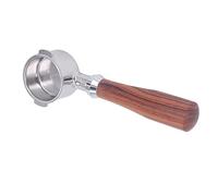 ERYUE Porte-filtre sans Fond en Acier Inoxydable de 51 Mm pour Machine à café ECO310, Amélioration de L'observation, Conception Détachable, adapté à EC0310 et la Plupart des Cafetières (Dalbergia