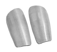 ERYUE Protège-Tibia de Football Léger, Protège-Tibia en Fiber de Carbone pour Jeux Football pour Enfants, Club équipement (S)