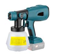ERYUE Pulvérisateur de Peinture sans Fil 200 W Compatible avec Batterie Makita 20 V, Pistolet Pulvérisateur électrique Portable avec 3 Modes de Pulvérisation et 4 Buses, Parfait pour Les Projets (#1)