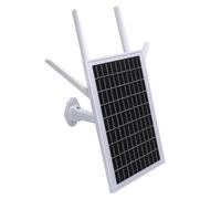 ERYUE Routeur Solaire étanche avec Panneau Solaire 15 W, Modem 4G LTE, Routeur WiFi sans Fil Extérieur, pour Camping et Voyage en Camping-Car, Matériau EVA/ABS (Version américaine)