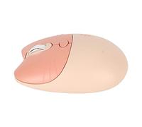 ERYUE Souris Chat sans Fil Mignonne, Récepteur USB 2,4 G Portable 3 Niveaux DPI pour Ordinateur Portable M3, Cadeau Parfait, Compatible avec 8 10 Vista ME, Petite Taille Facile à (Couleur du thé au