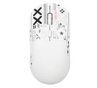 ERYUE Souris sans Fil D'Ordinateur, Souris sans Fil 2,4 G de Type C, Lumière RVB, 5 Niveaux DPI, pour Ordinateur Portable, Livrée avec Une Longue Distance de Fonctionnement, Prend en (Blanche)