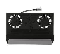 ERYUE Station d'accueil Multifonctionnelle pour Rog Ally avec Double Ventilateur de Refroidissement 10 en 1 USB 3.0 2.0 HD Interface Multimédia, pour Steam Deck Dock - Parfait Les Joueurs