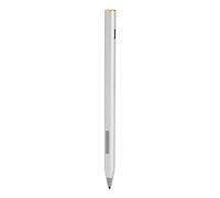 ERYUE Stylet Magnétique 4096 Niveaux de Pression pour HP Pavilion X360, Stylet élégant en Alliage D'aluminium pour ASUS Transformer Mini, avec 2 Embouts de Rechange (Argent)