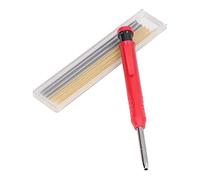 ERYUE Stylo à en Carbure de Tungstène de 2,8 Mm, Facile à Tenir et Répéter les Traits pour le Travail du Bois, livré avec un Jeu Recharges Couleur (Recharge bicolore)