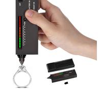 ERYUE Stylo Testeur de Diamant Précis, Outil de Test Bijoux avec étui pour Expert Novice, Sélecteur Diamant Rapide et Sûr pour Pierres Précieuses, Testeur Portable les Déplacements, Matériau du