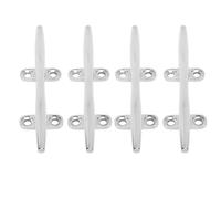 ERYUE Taquet de Quai Robuste, Ensemble de Taquets Bateau Esthétiques, en Acier Inoxydable 4 Pièces pour Yachts en Fibre Verre (6 Pouces)