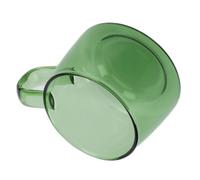 ERYUE Tasse à café en Verre Tasse à Lait Durable pour un Usage Quotidien, en Borosilicate de 250ML avec Poignée pour la Cuisine Domicile (Vert)