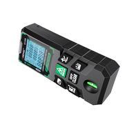 ERYUE TéléMètre Intelligent de Haute Précision pour Outil Multifonction, Outil de Mesure Vert 120 M avec 30 Stockage Données pour Les Travailleurs la Construction Matériau ABS (G120)