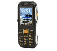 ERYUE Téléphone Senior Multifonctionnel, Téléphone Portable débloqué Double SIM 2G, Gros Bouton, Batterie 16800 MAh, Téléphone Rétro avec SOS, Fonction Power Bank, Changeur de Voix (Noir)