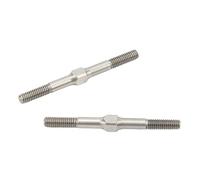 ERYUE Tendeur en Acier RC, Tige de Traction Durable et Résistante à l'usure pour Voitures 1/10 RC 48mm pour Granit, Big Rock, Typhoon