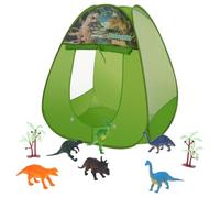 ERYUE Tente de Jeu Pop-up Instantanée avec Modèles d'animaux et Faux Arbres pour Les Fêtes d'enfants, Matériaux Imperméables et de Protection Solaire, pour Enfants D'intérieur D'extérieur