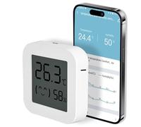 ERYUE Thermomètre et Hygromètre D'intérieur Numérique, Jauge Précise de Température et d'humidité, Indicateur de Niveau Confort pour bébé, pour la Maison, le Bureau, les Plastiques Serre