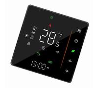 ERYUE Thermostat WiFi Intelligent, Contrôle Tactile Programmable pour Chaudière à Eau/gaz, Blanc, Compatible avec/Home, Réglage de la Minuterie Hebdomadaire pour Une Utilisation à la Maison/au
