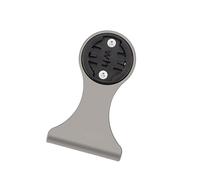 ERYUE Ti Alloy Out Support de pour Ordinateur de Vélo Avant pour Bryton Wahoo, avec Adaptateur D'appareil Photo et Support Lampe Poche, adapté à la Plupart Potences Vélo