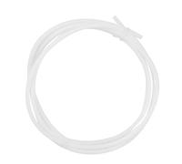 ERYUE Tube Bowden en PTFE Blanc de 1,5/2 M pour Imprimante 3D avec Filament de 1,75, Résistance à Haute Température jusqu'à 260 Degrés Celsius, Diamètre Intérieur 2,0 Mm/diamètre Extérieur 4,0 Mm,
